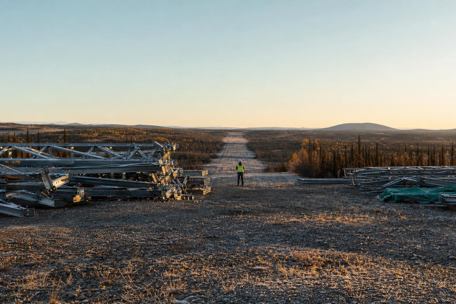 Federal funds advance a second Alaska power line as drilling oversight is eased.