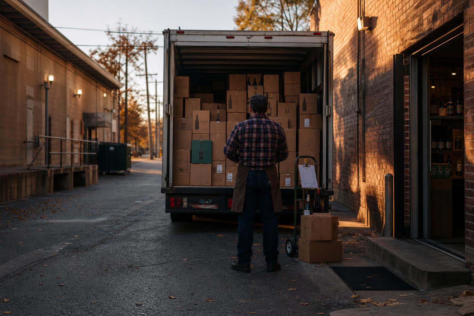 An independent retailer receives a Southern Glazer's delivery at prices chains don't pay.