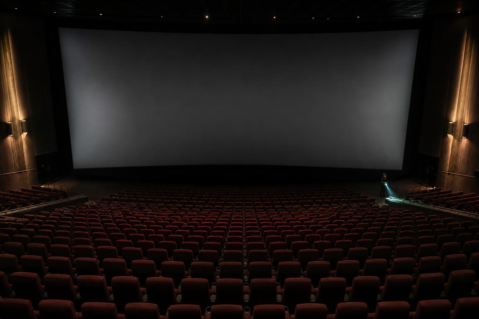 An IMAX auditorium stands ready for another sold-out night, six weeks into the film's run.