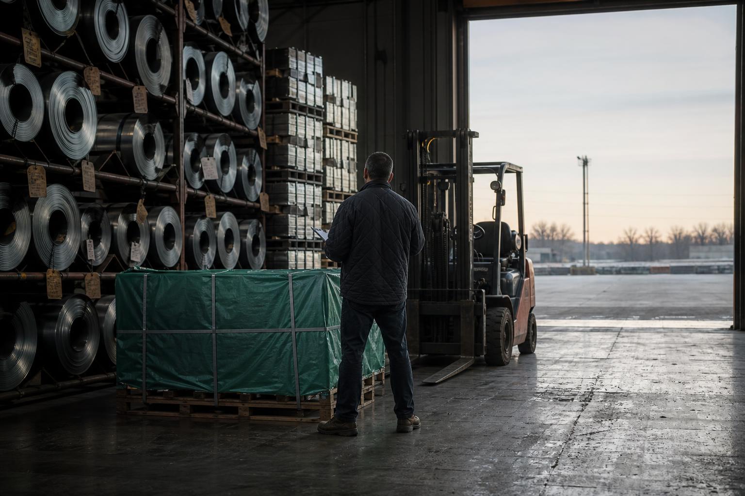 Steel and pulp shipments await tariffs as Canada targets $27.6bn of US goods.