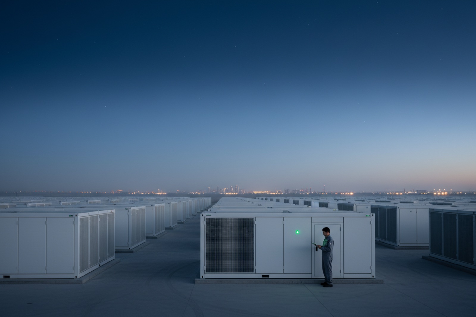 Four hours of batteries rewired the evening market