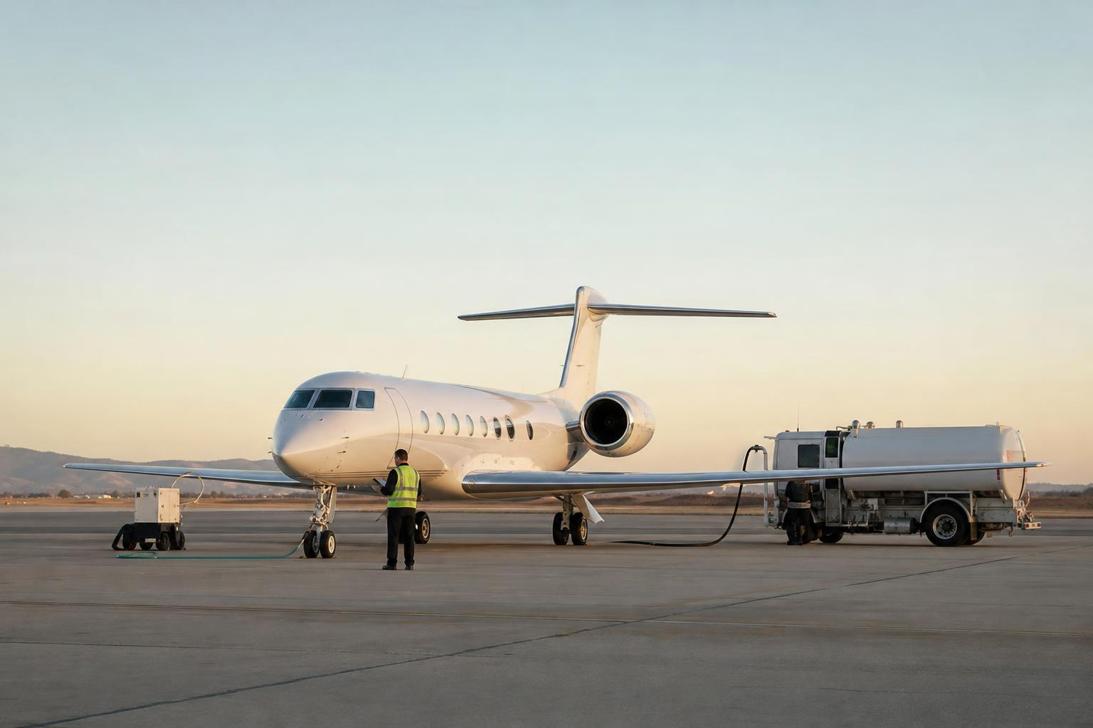 Private jets pay a fraction of the tax that funds the airspace they use most.