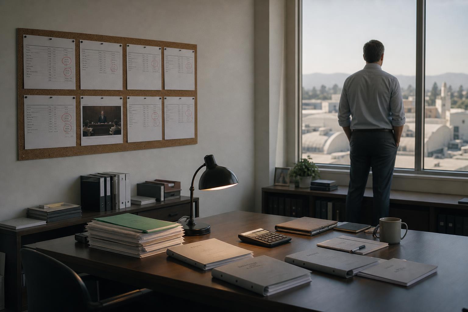 Studio budgets for modest films now hang on office walls, not spreadsheets alone.