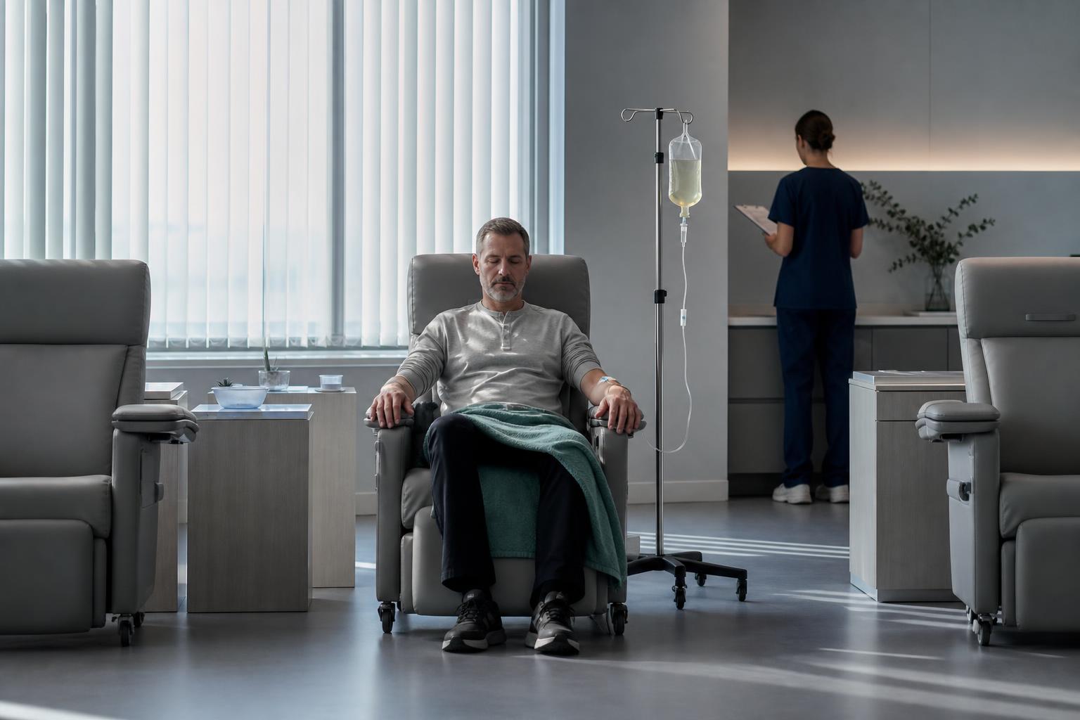 Intravenous therapy for a rare lung disease may raise, not lower, flare-ups.