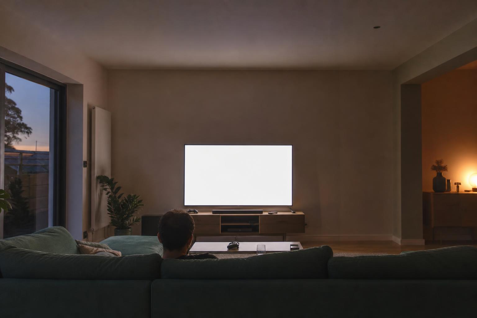 A television, once broadcast's territory, now plays creator-made video in the living room.