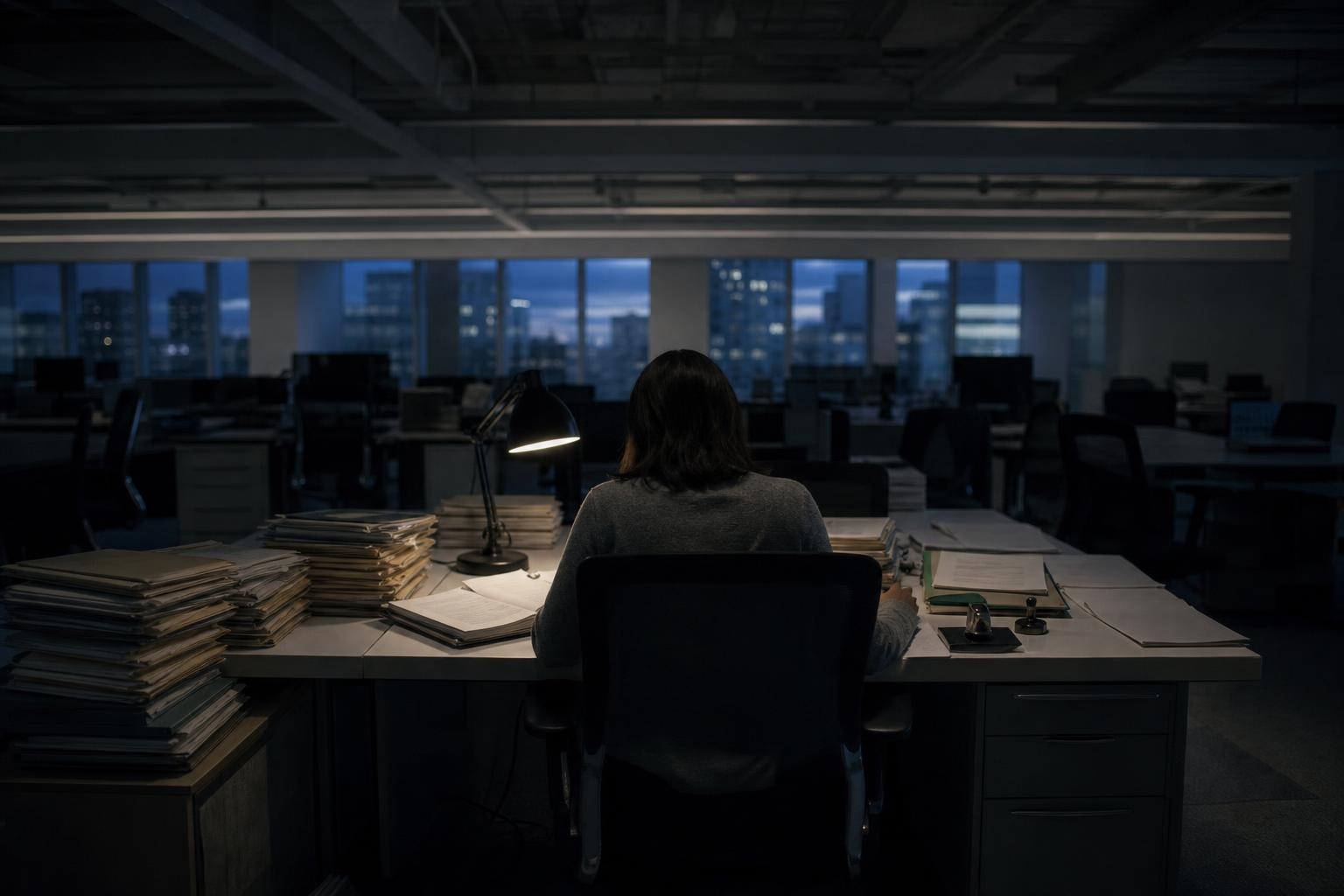An unremarkable desk where a handful of firms cast a fifth of all shareholder votes.